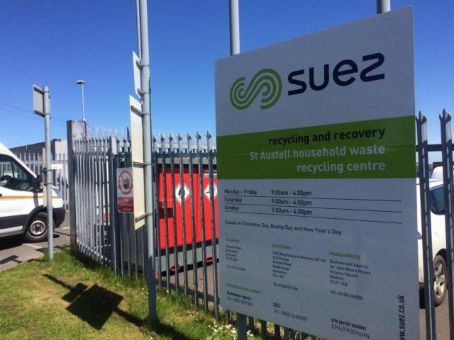 Cornwall residents allowed to take DIY waste to tip for free under new scheme (Image: Suez Recycling) Cornwall residents allowed to take DIY waste to tip for free under new scheme (Image: Suez Recycling)